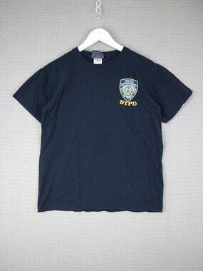 NYPD Police Department Vintage 2006 Tee Mens Medium